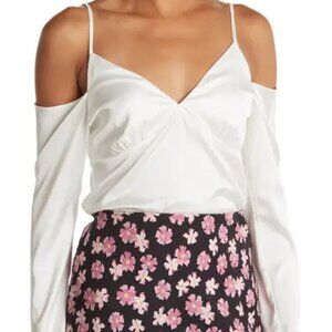 WAYF Cold Shoulder Tie Strap Cami
